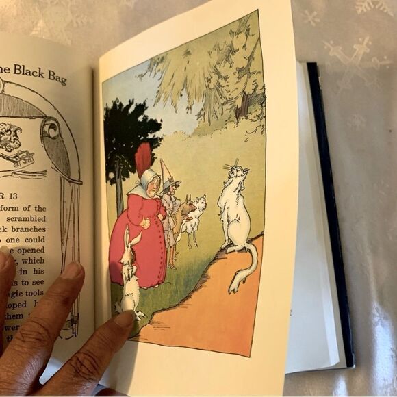 1999 The Magic of Oz Book Frank L Baum Dust Jacket Color Plates - Picture 11 of 13